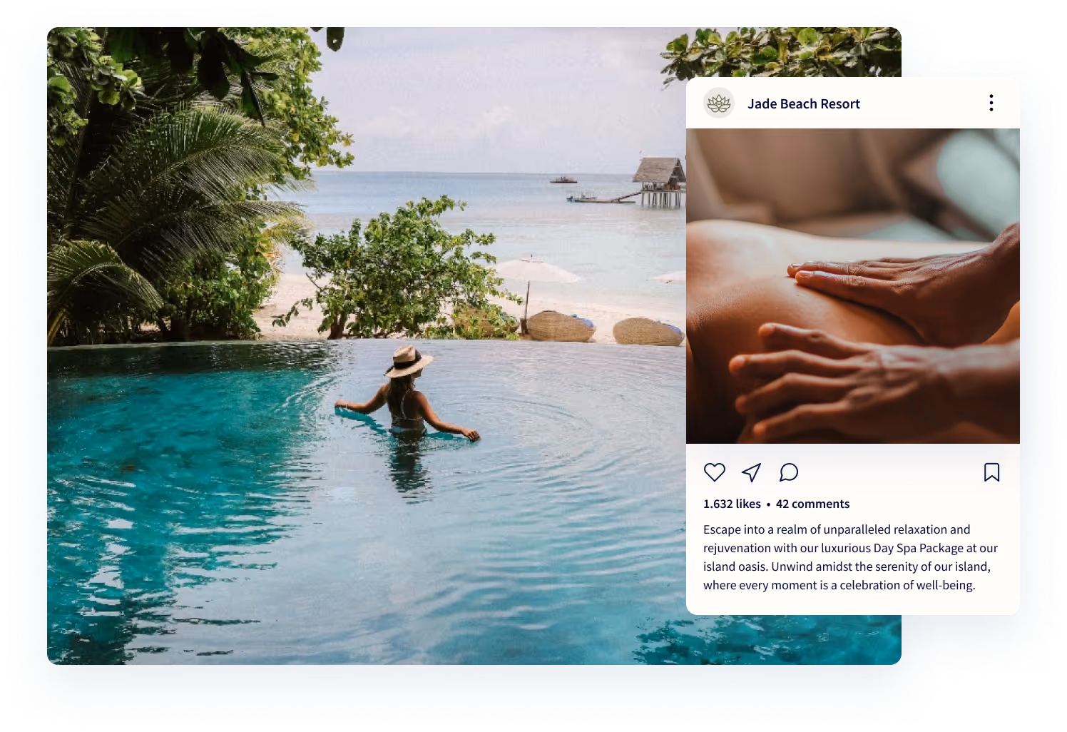 Improve hotel social media through local and in-house experiences